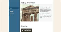 Desktop Screenshot of franzkiekeben.com